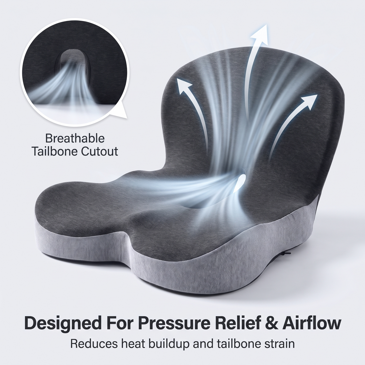 Ergonomic CloudSeat™ Cushion