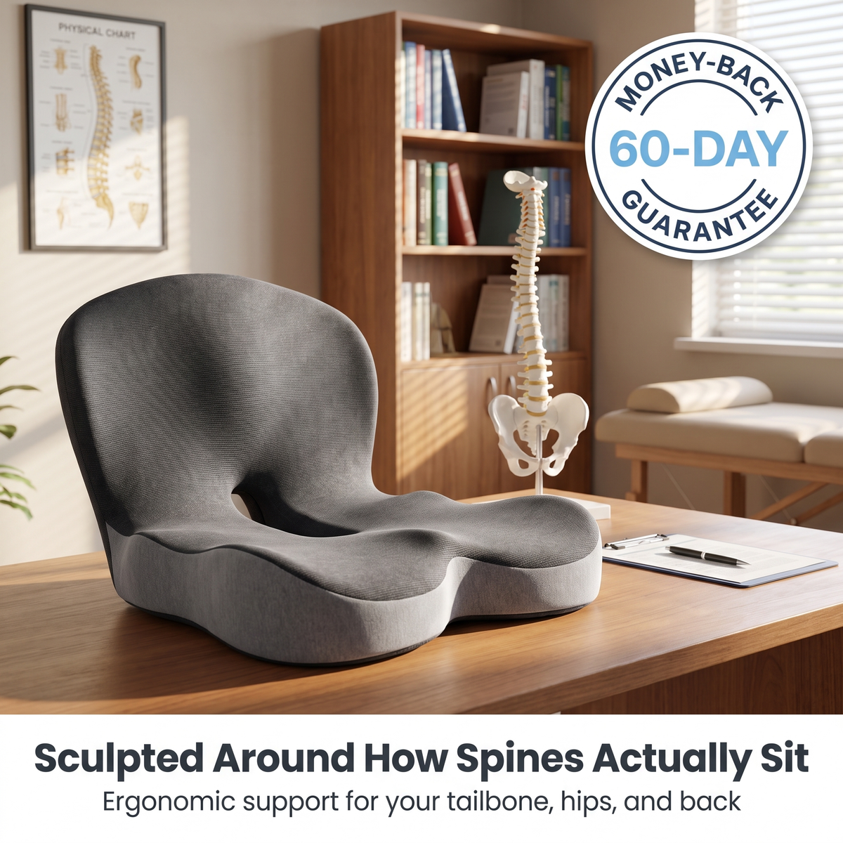 Ergonomic CloudSeat™ Cushion